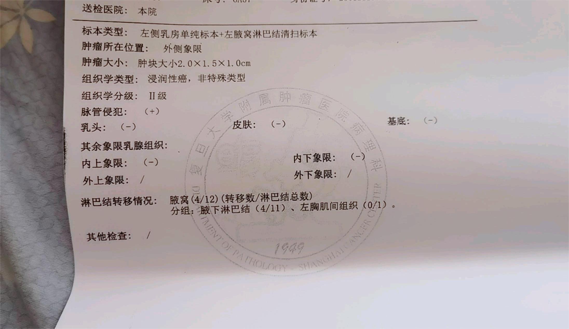 求助，麻烦大家帮忙看一下诊断报告